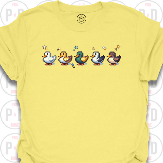 8-Bit Ducks, T-Shirt