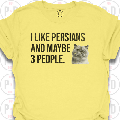 Persians and Maybe 3 People, T-Shirt (Distressed)