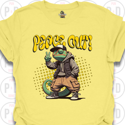 Peace Out! Chameleon, T-shirt