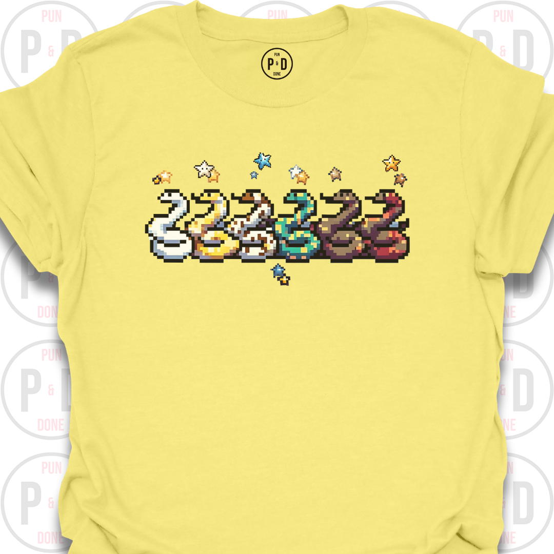 8-Bit Snakes, T-Shirt
