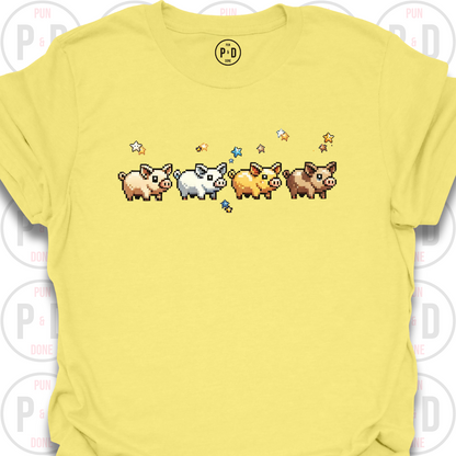 8-Bit Pigs, T-Shirt