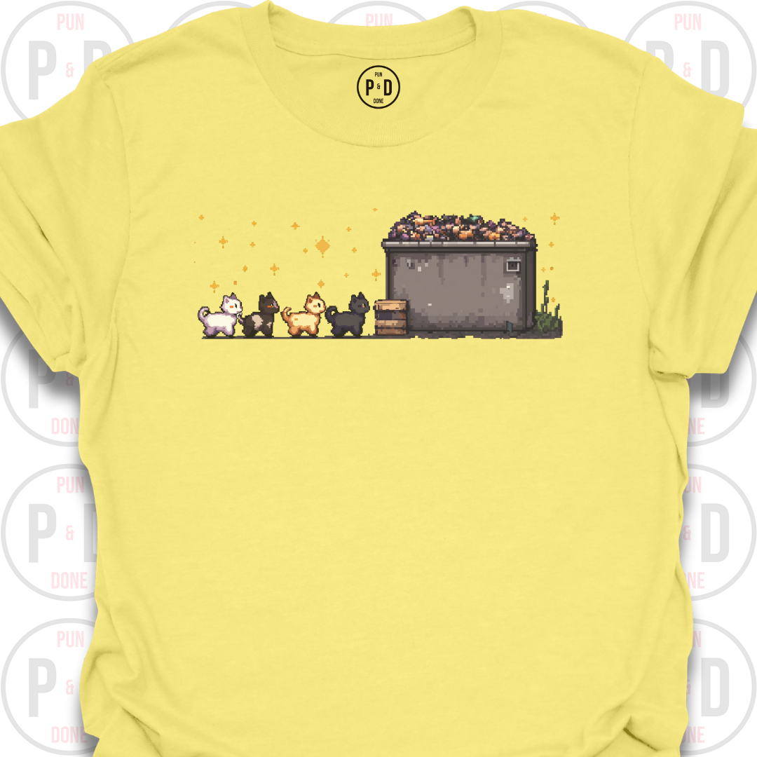8-Bit Alley Cats, T-Shirt