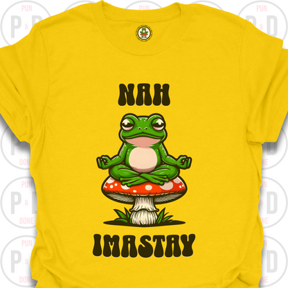 Nah Imastay, Frog, T-Shirt