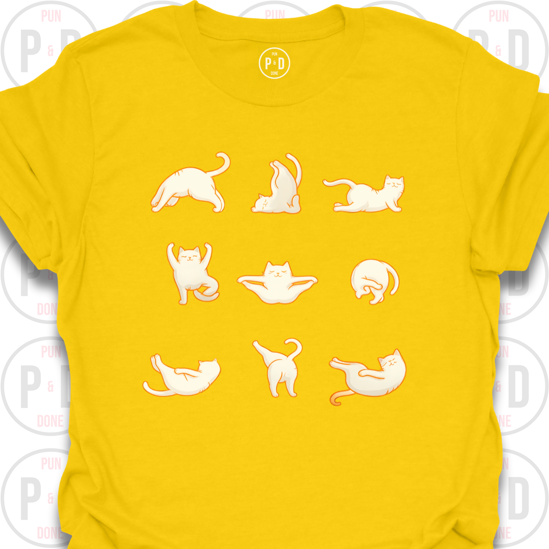 Yoga Cat, T-Shirt