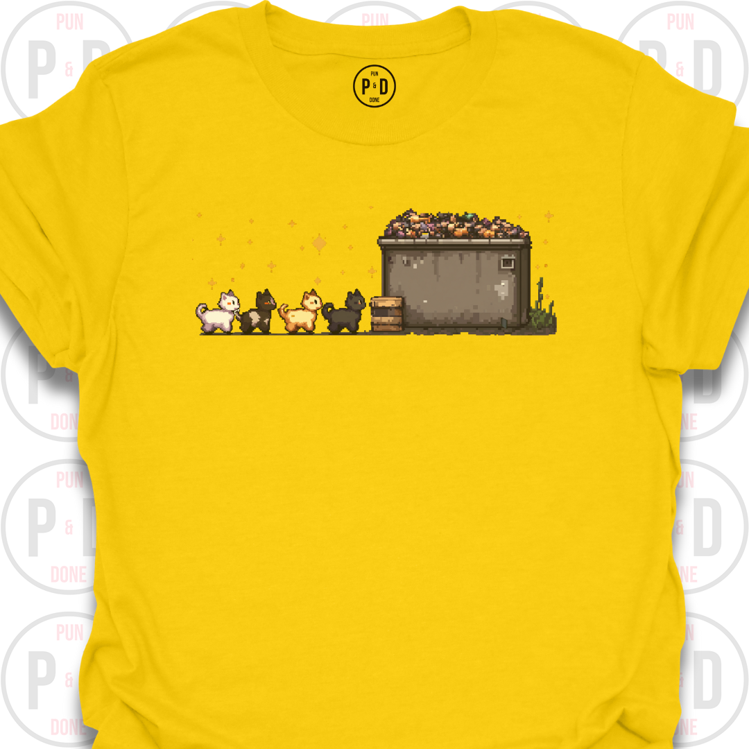 8-Bit Alley Cats, T-Shirt