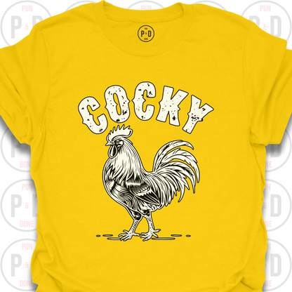 Cocky Chicken, T-Shirt