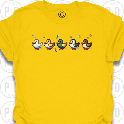 8-Bit Ducks, T-Shirt