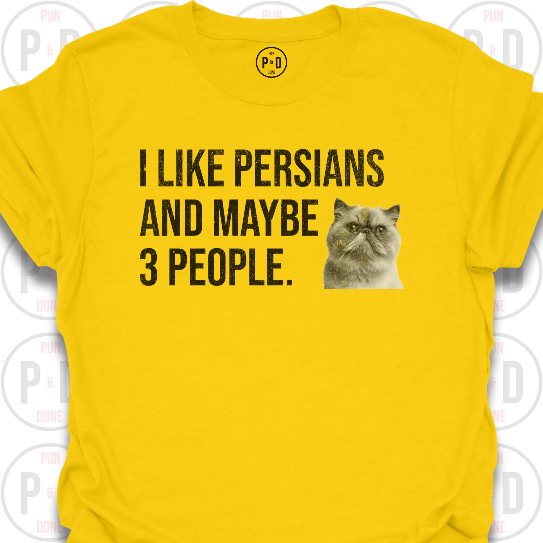 Persians and Maybe 3 People, T-Shirt (Distressed)