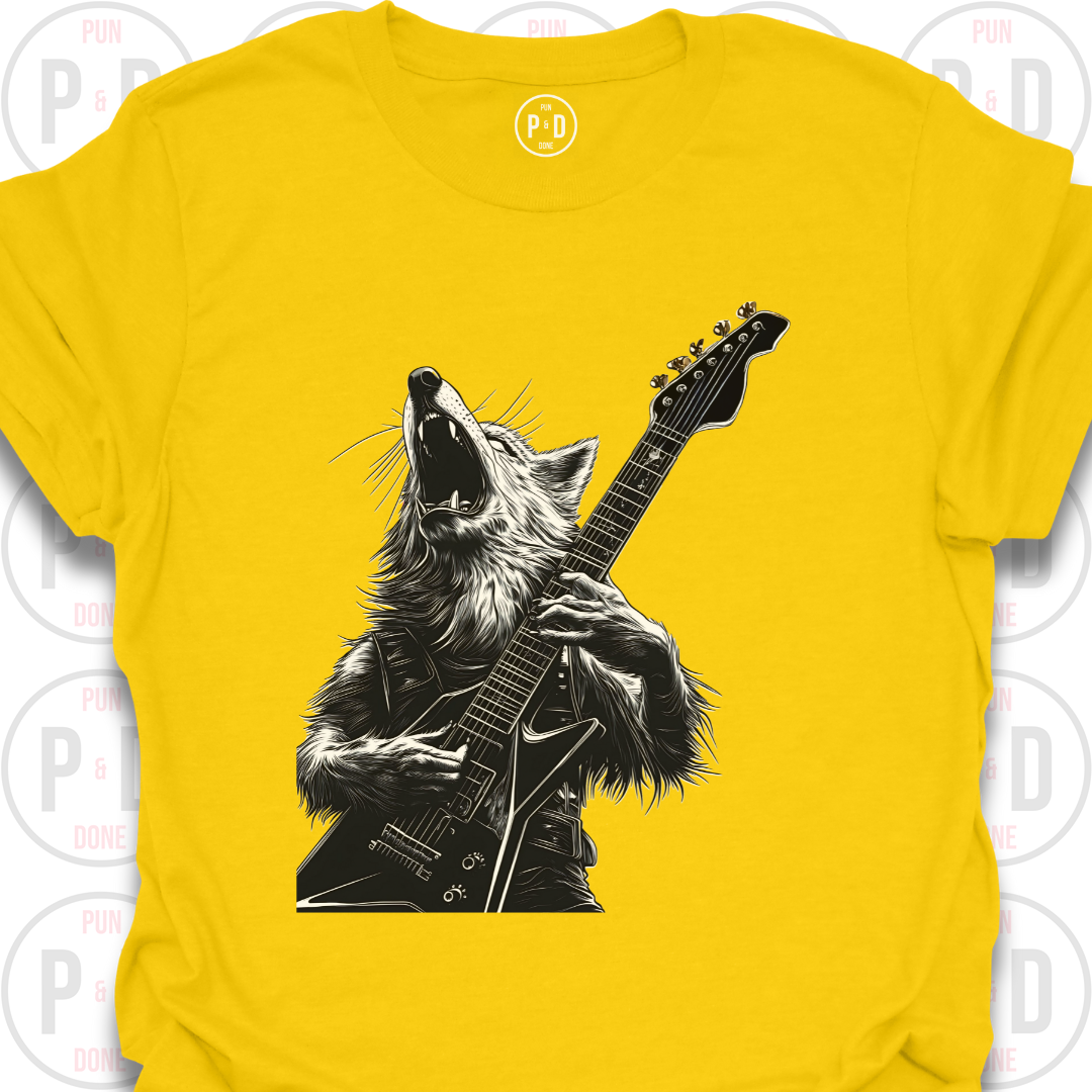 Guitar Hero Coyote, T-Shirt