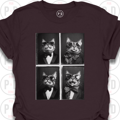 Retro Photobooth Bengals, T-Shirt