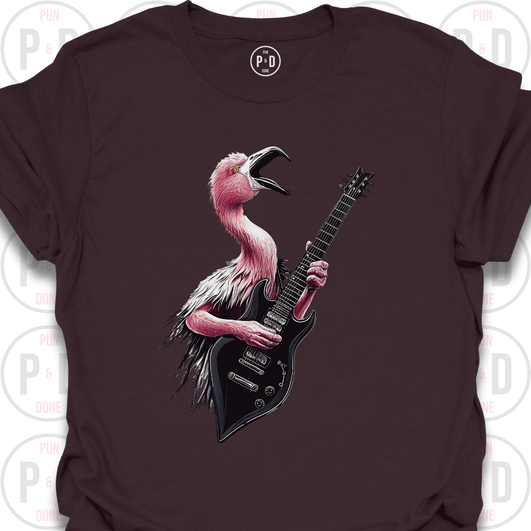 Guitar Hero Flamingo, T-Shirt