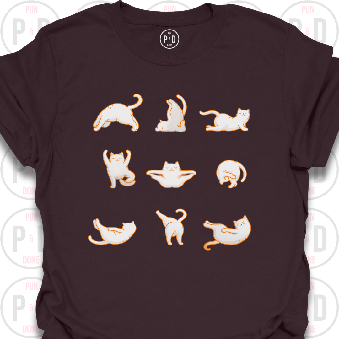 Yoga Cat, T-Shirt