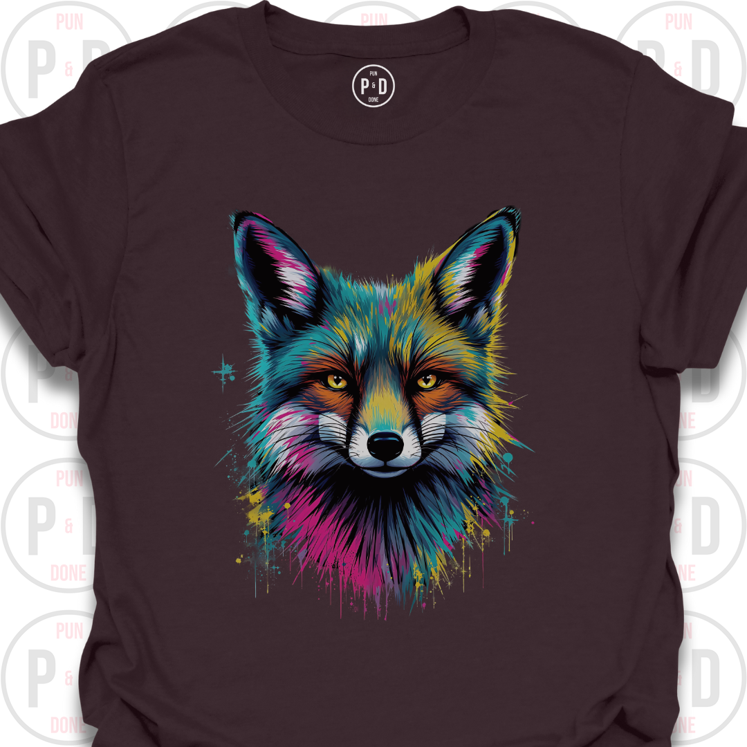 Punk Splash Fox, T-Shirt