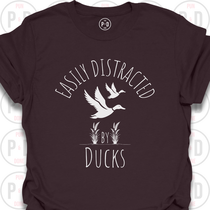 Easily Distracted by Ducks, T-Shirt