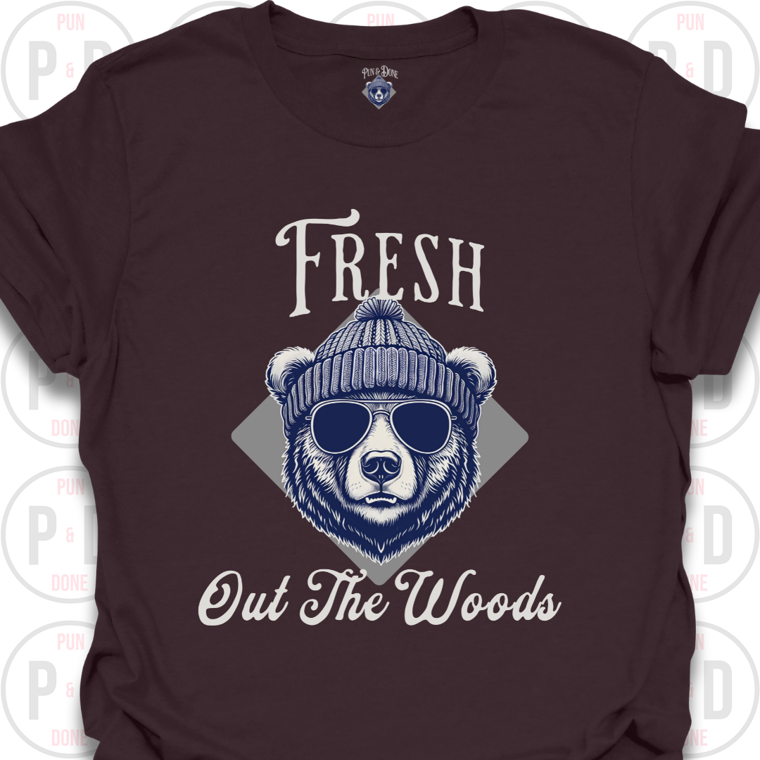 Fresh Out The Woods, Bear, T-shirt