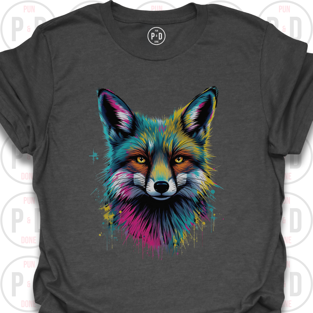 Punk Splash Fox, T-Shirt