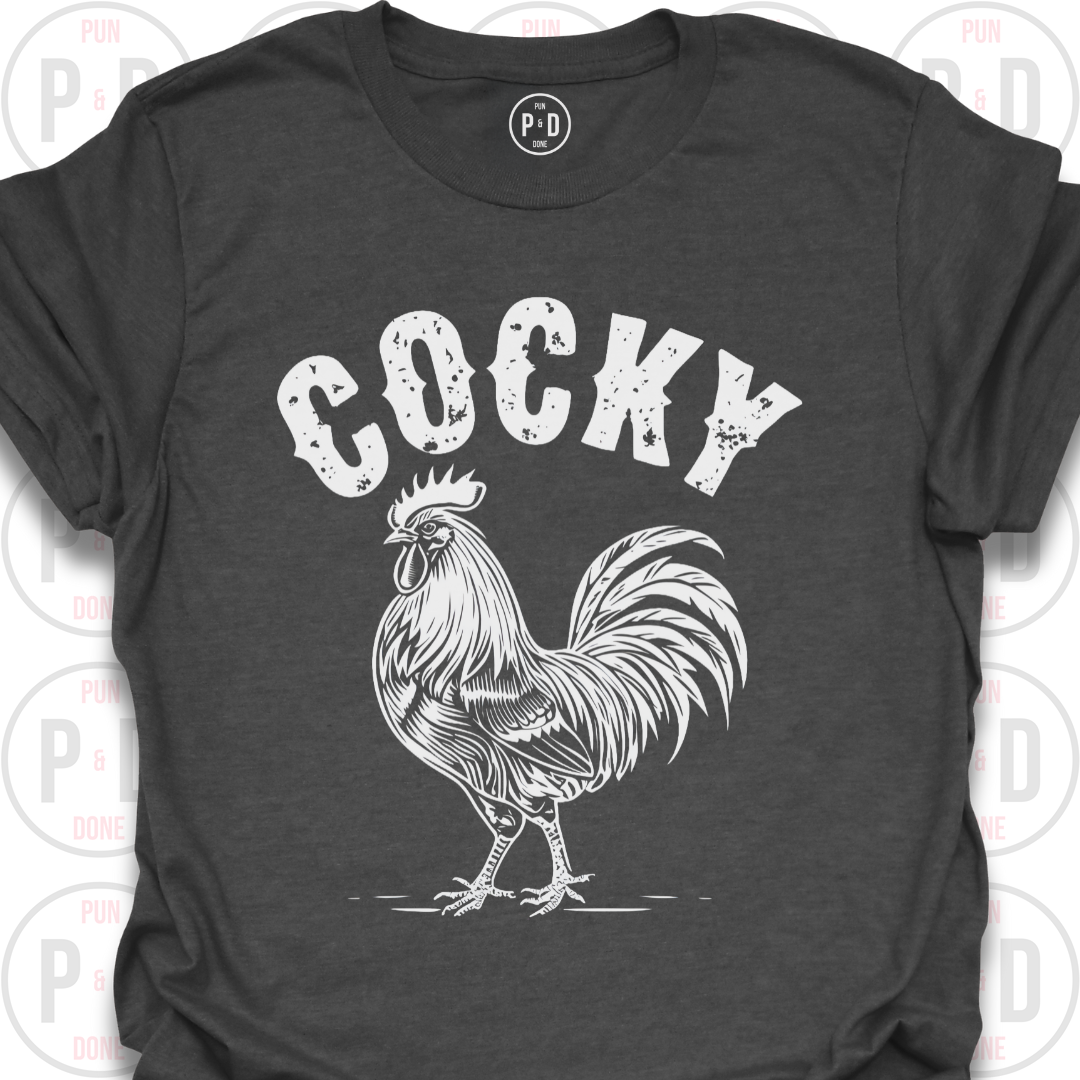 Cocky Chicken, T-Shirt