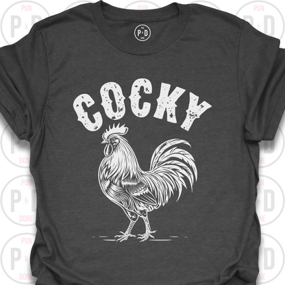 Cocky Chicken, T-Shirt