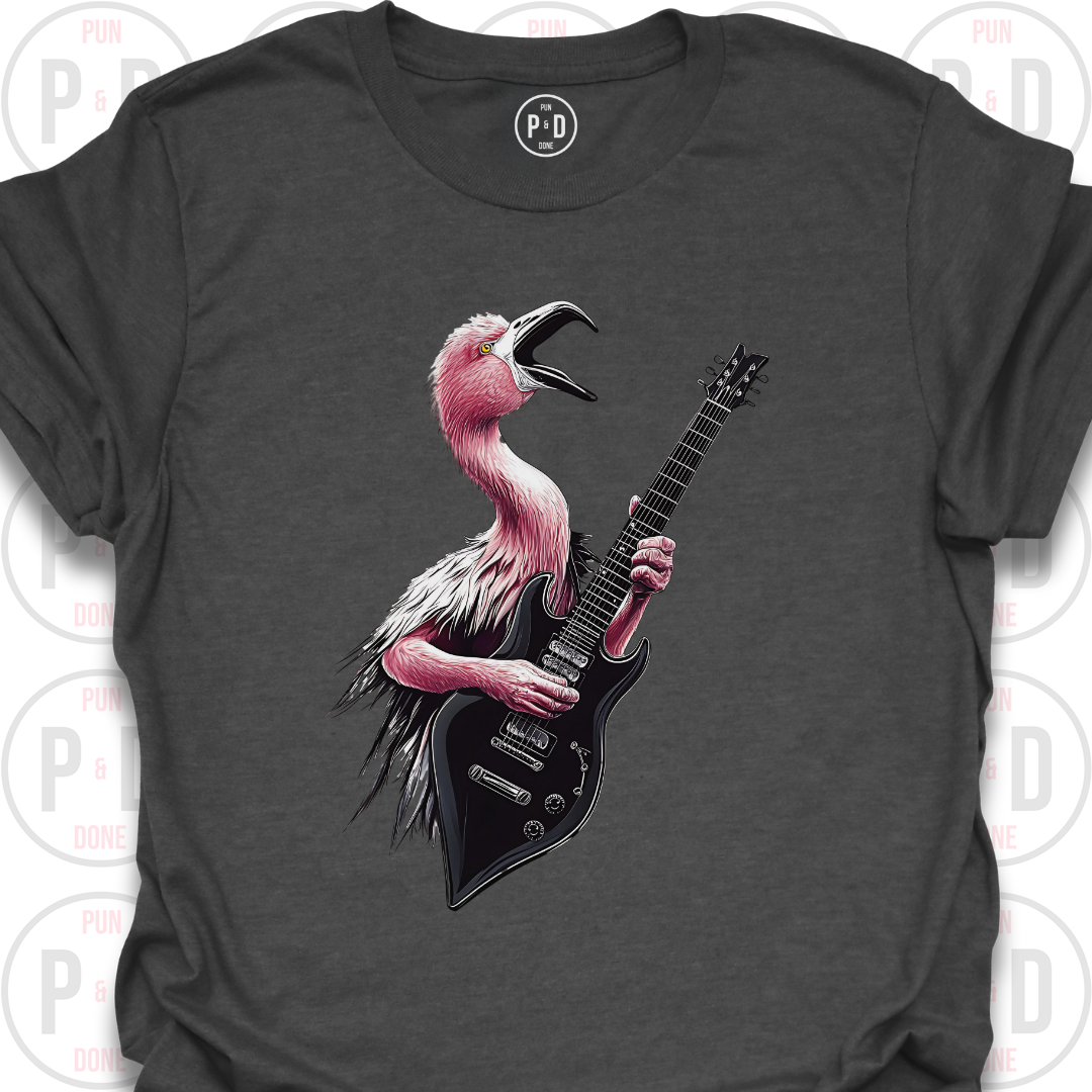 Guitar Hero Flamingo, T-Shirt