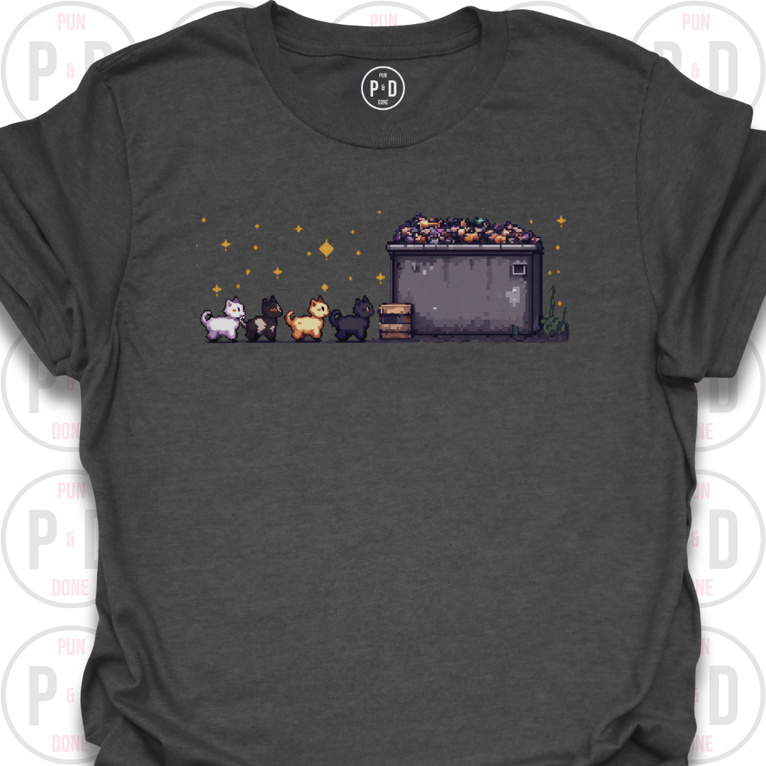 8-Bit Alley Cats, T-Shirt