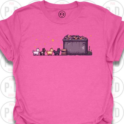 8-Bit Alley Cats, T-Shirt