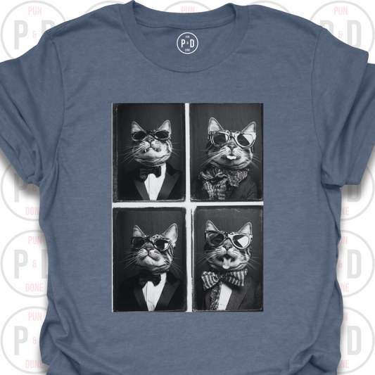 Retro Photobooth Bengals, T-Shirt