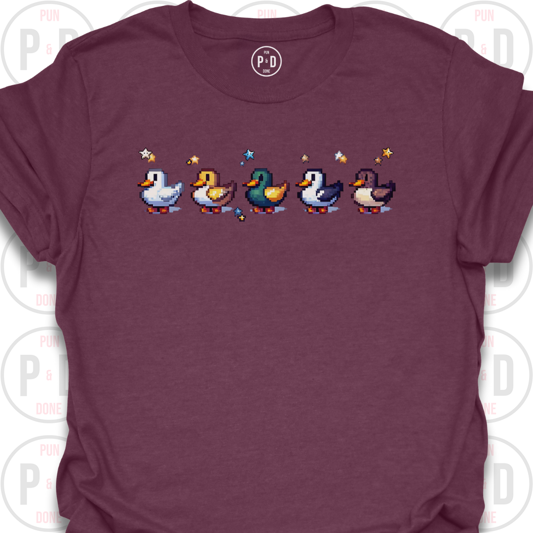 8-Bit Ducks, T-Shirt