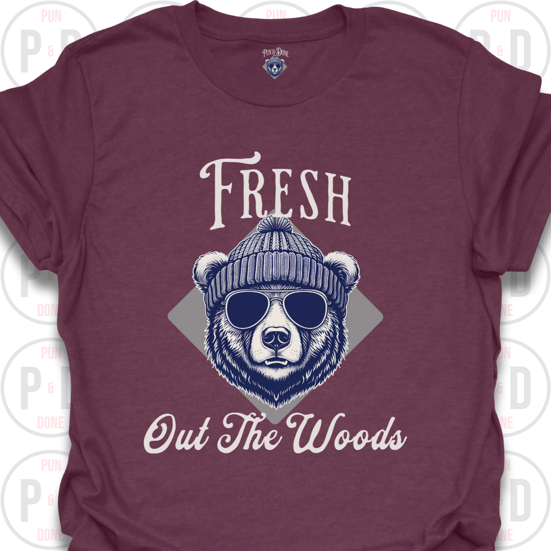 Fresh Out The Woods, Bear, T-shirt