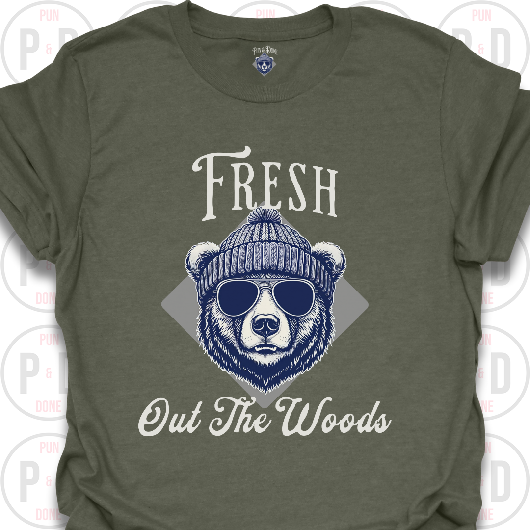 Fresh Out The Woods, Bear, T-shirt