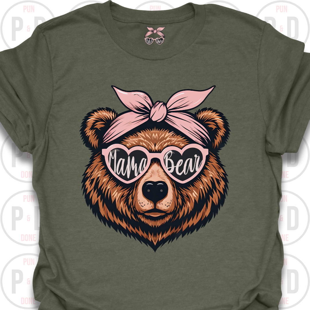 Mama Bear Sunglasses, T-Shirt