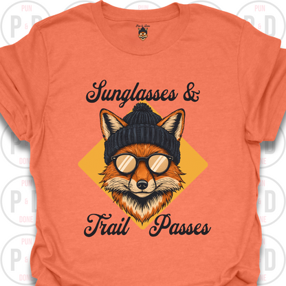 Sunglasses & Trail Passes, Fox, T-shirt