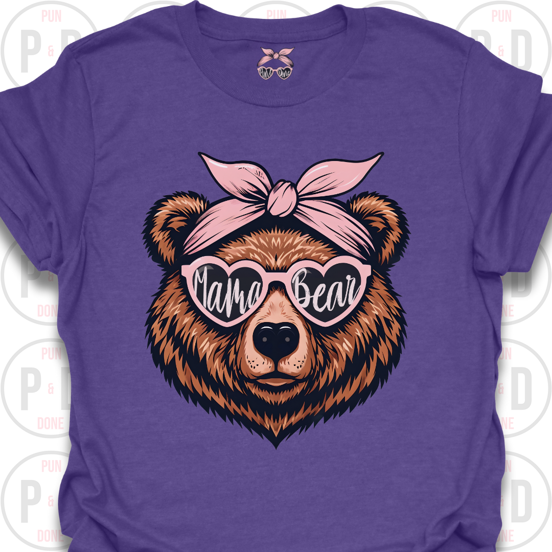 Mama Bear Sunglasses, T-Shirt