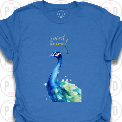 Peacocks Are My Spirit Animal, T-Shirt