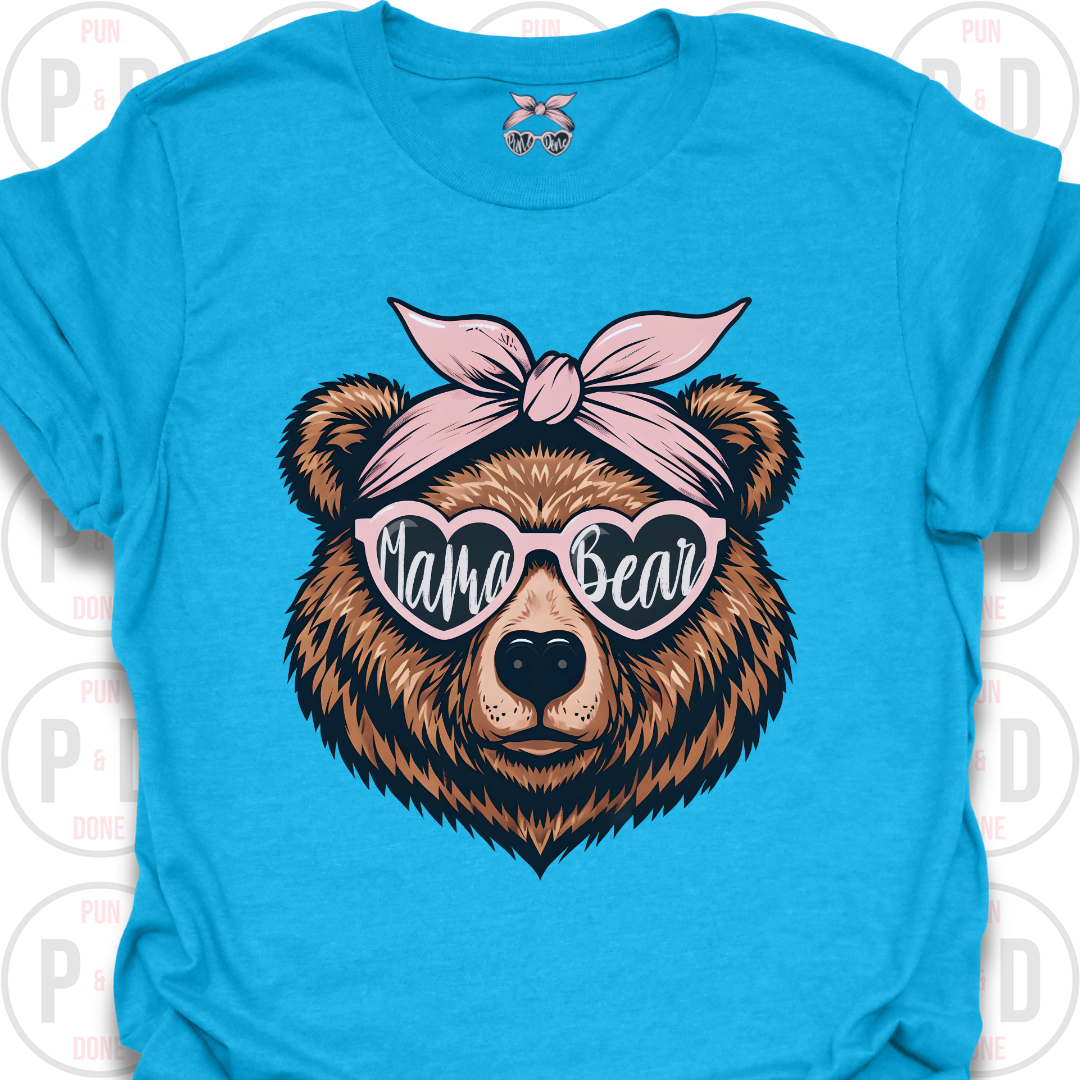 Mama Bear Sunglasses, T-Shirt