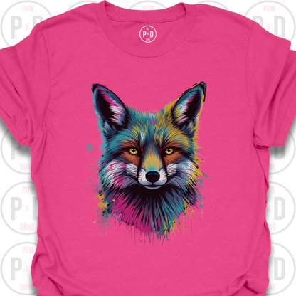 Punk Splash Fox, T-Shirt