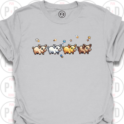 8-Bit Pigs, T-Shirt