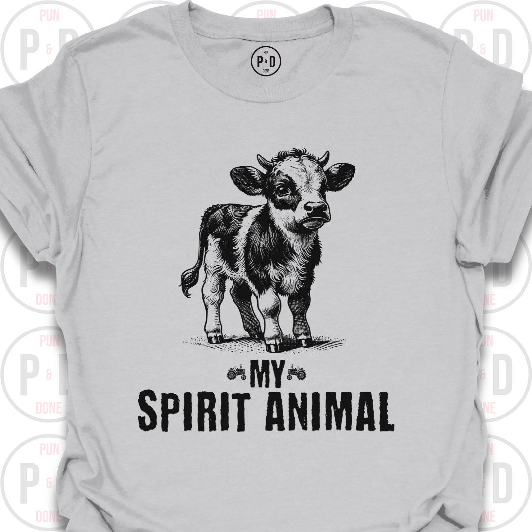 Cows Are My Spirit Animal, T-Shirt