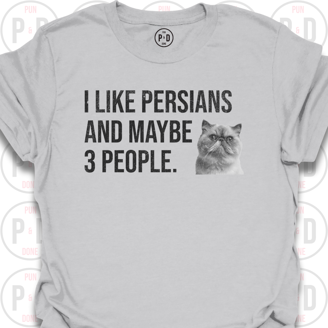 Persians and Maybe 3 People, T-Shirt (Distressed)