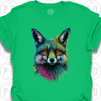 Punk Splash Fox, T-Shirt