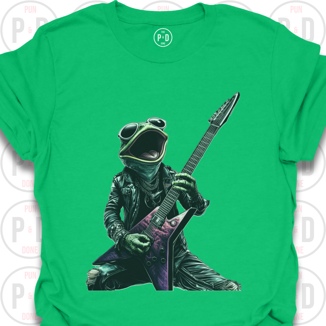 Guitar Hero Frog, T-Shirt