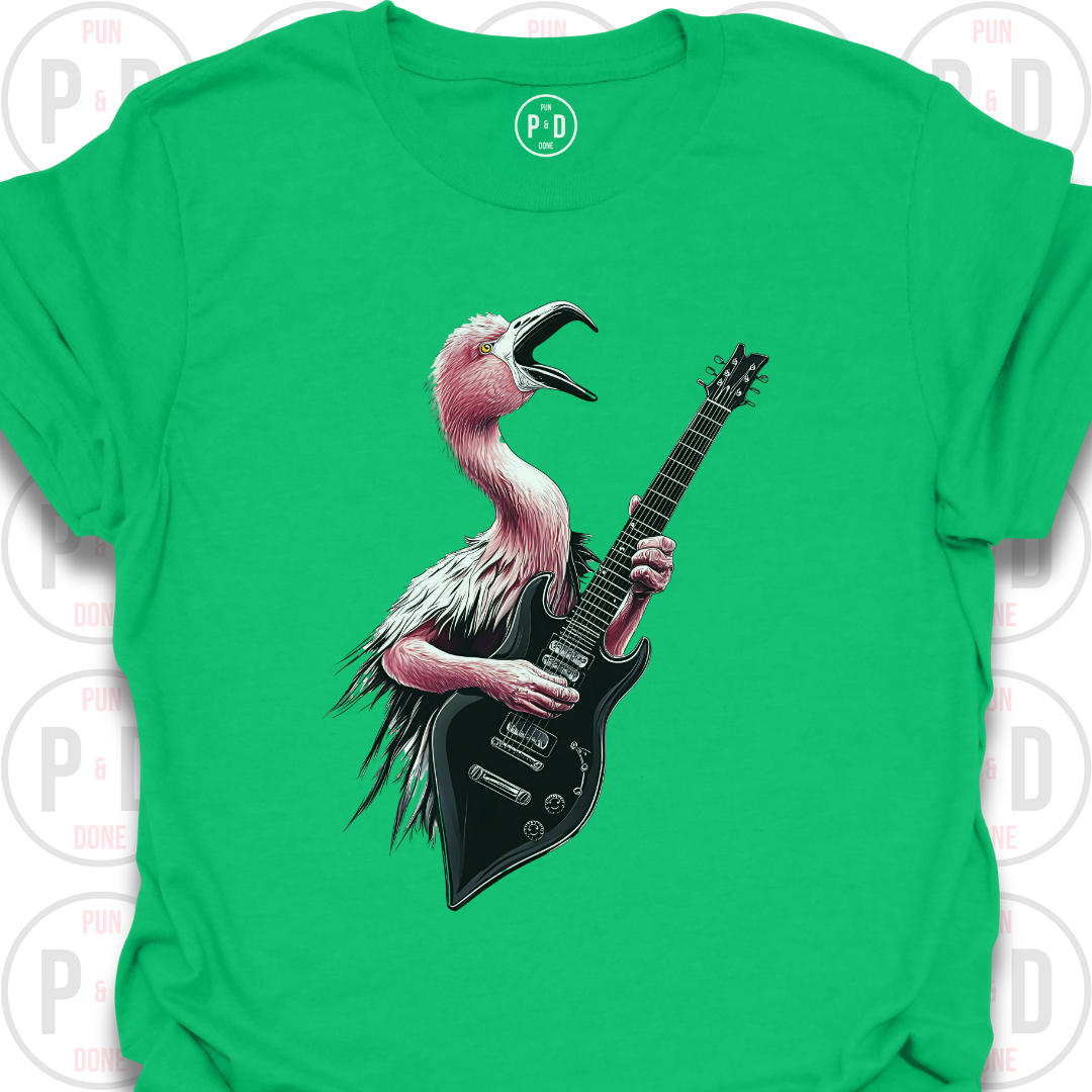 Guitar Hero Flamingo, T-Shirt