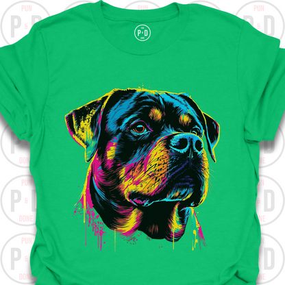 Punk Splash Rottweiler, T-Shirt