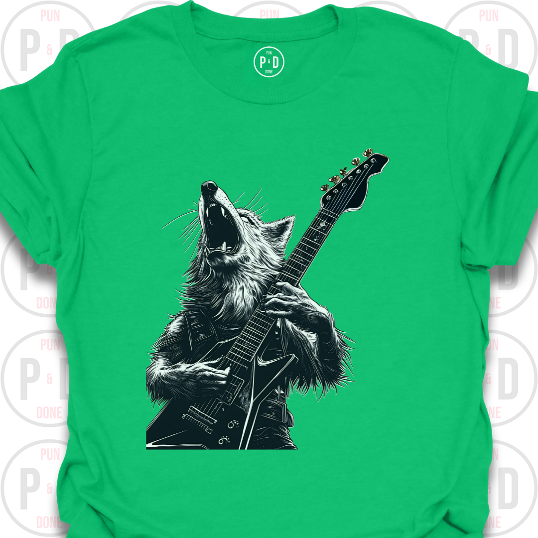 Guitar Hero Coyote, T-Shirt