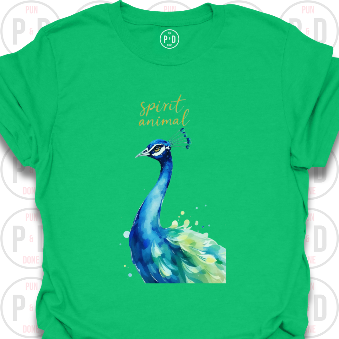 Peacocks Are My Spirit Animal, T-Shirt