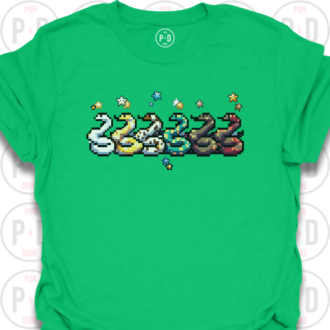 8-Bit Snakes, T-Shirt
