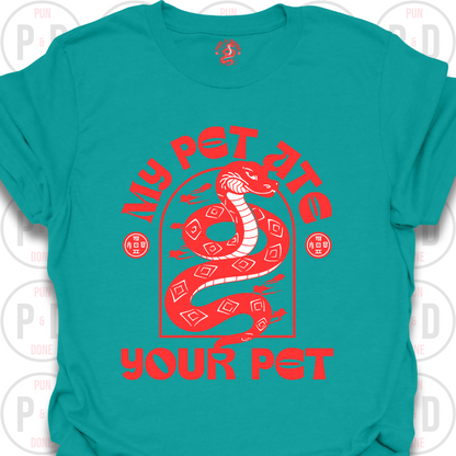 My Pet Ate Your Pet, Snake, T-shirt