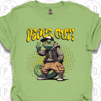 Peace Out! Chameleon, T-shirt