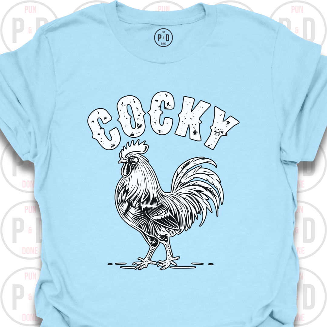 Cocky Chicken, T-Shirt