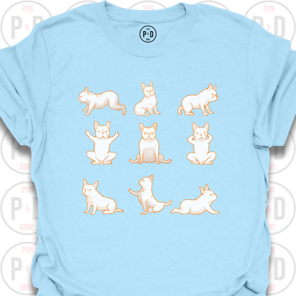 Yoga Frenchie, T-Shirt