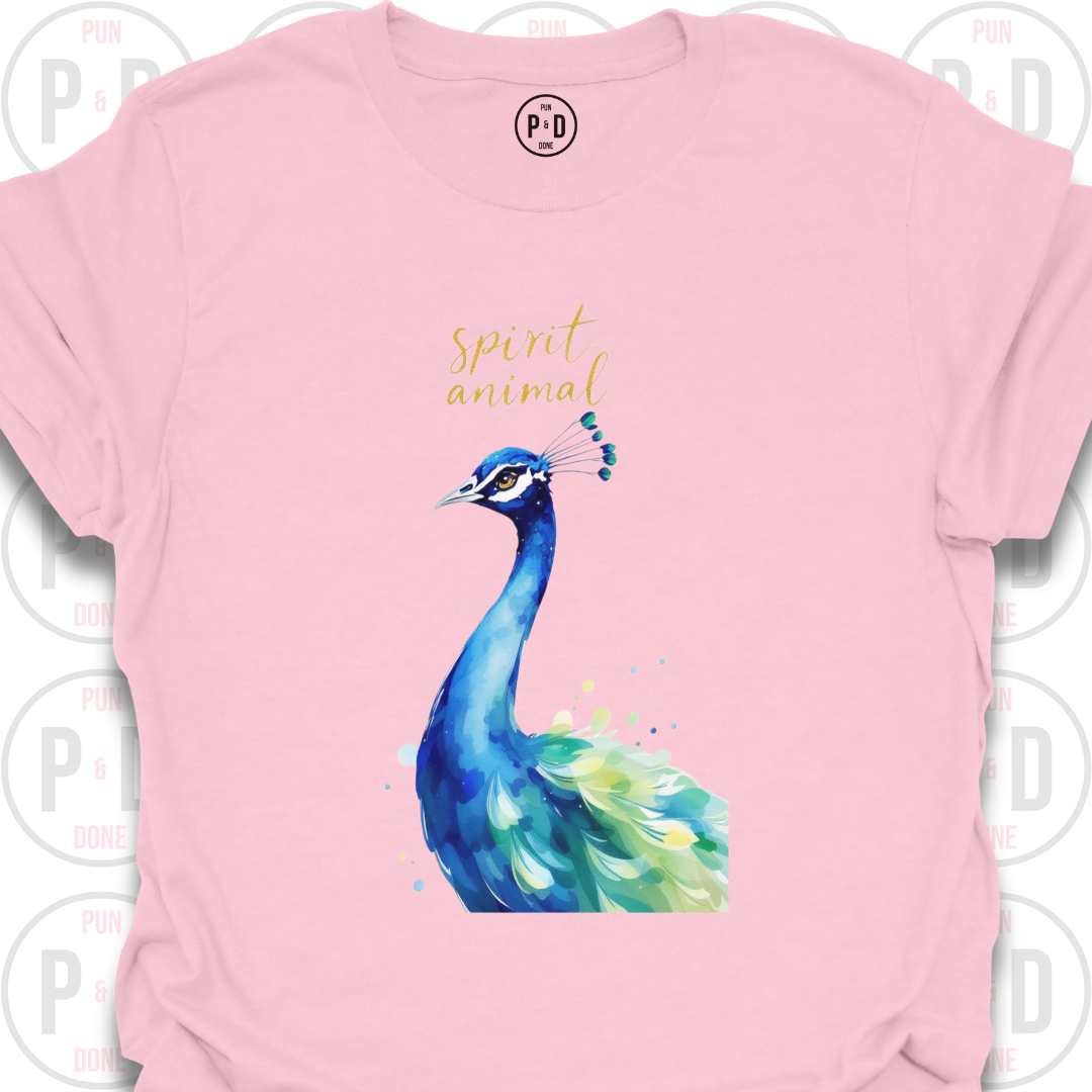 Peacocks Are My Spirit Animal, T-Shirt